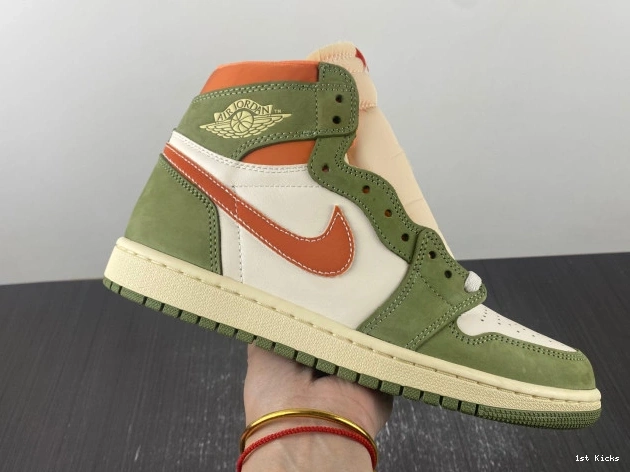 1st Kicks Air Jordan High Craft 1 FB9934-300 Celadon OG 0812